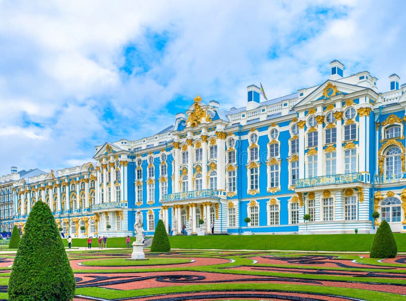 Catherine Palace en Tsarskoe Selo