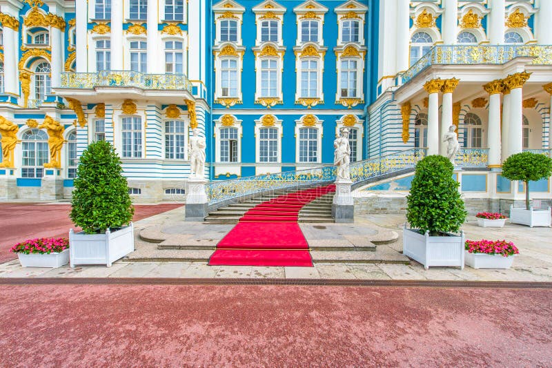 Catherine Palace en Tsarskoe Selo