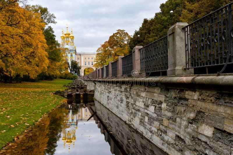 Catherine park in Pushkin,St.Petersburg