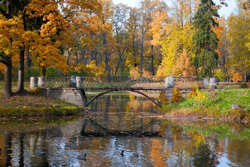 Catherine`s park royalty free stock image