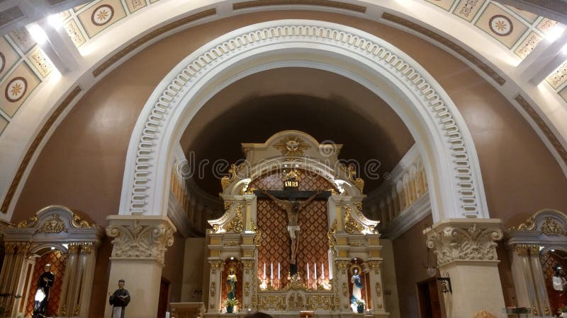 Catholic Church Altar editorial stock photo. Image of worship - 209379558