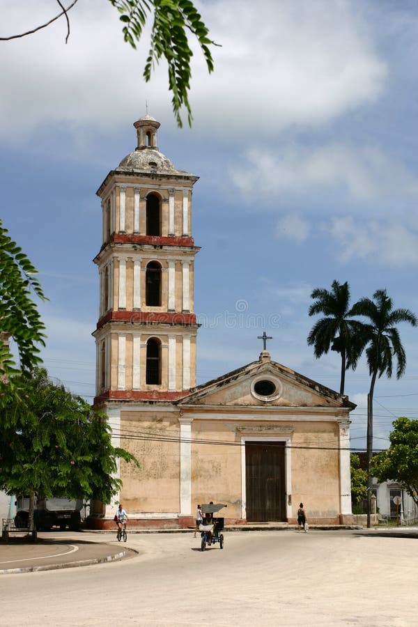 Catholic Church In Cienfuegos. Cuba Stock Photo Image of building, religion 53940162