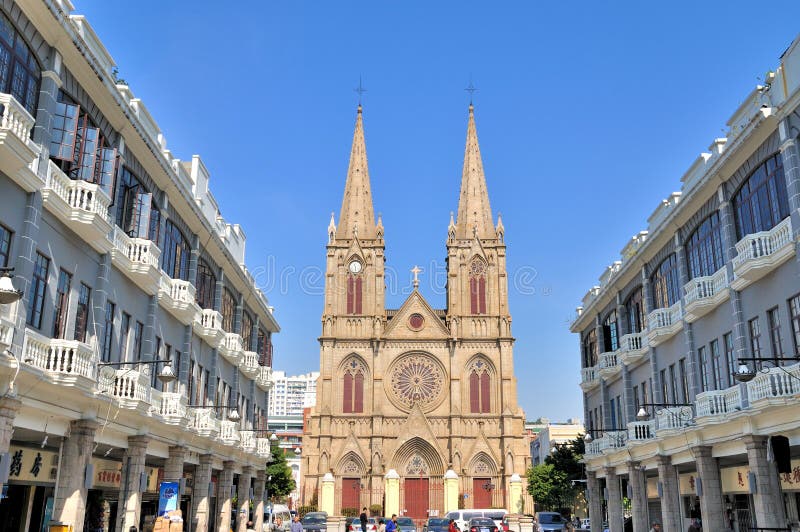 Catholic church in Guangzhou, China