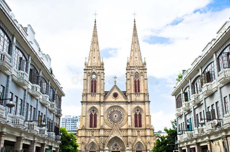 Catholic church in Guangzhou, China