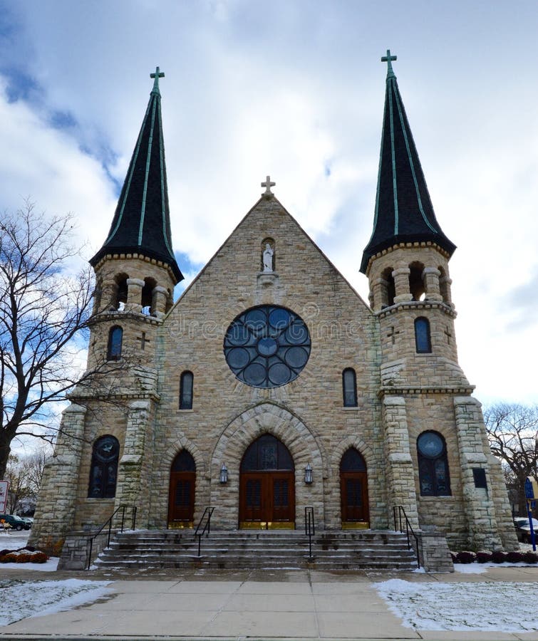 Catholic Church editorial photo. Image of illinois, roman - 46978396