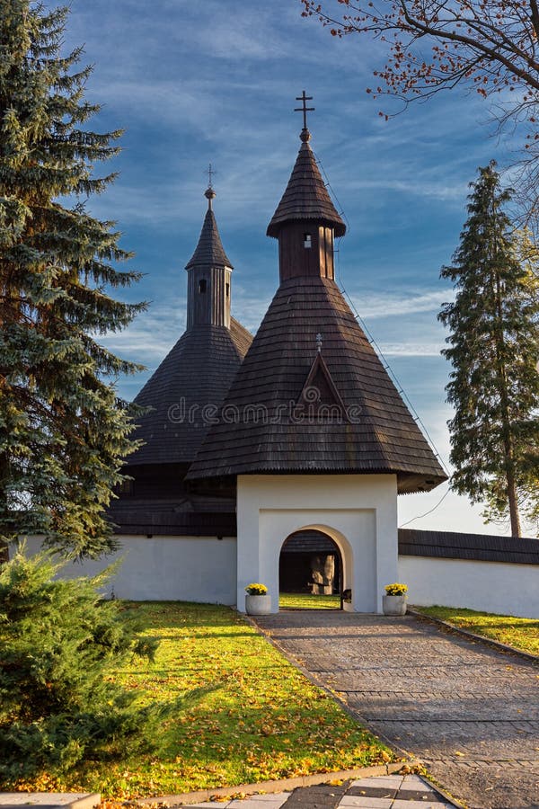 Catholic wooden church