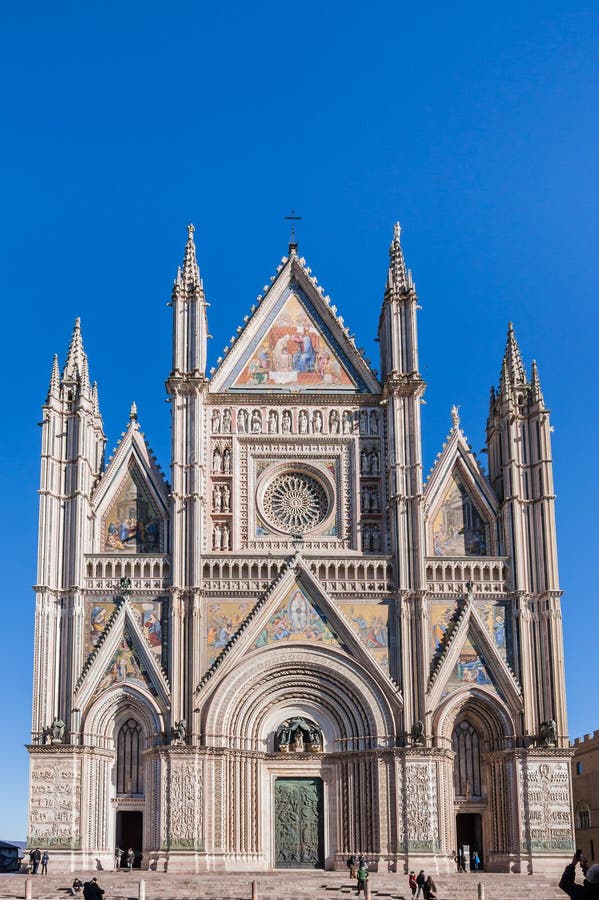 Cathédrale d'Orvieto photo libre de droits Cathédrale d'Orvieto photo libre de droits