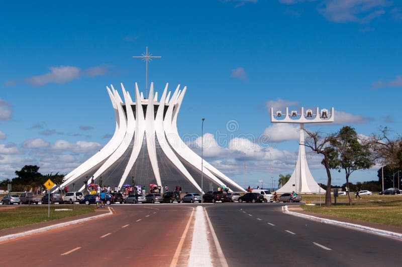 Cathédrale de Brasilia image libre de droits Cathédrale de Brasilia image libre de droits