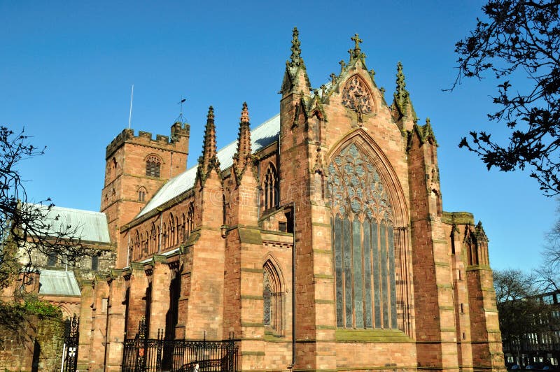 Picture of Carlisle Cathedral in Cumbria. Picture of Carlisle Cathedral in Cumbria