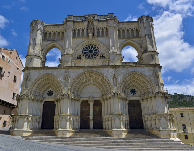 Cathédrale de Cuenca photo libre de droits Cathédrale de Cuenca photo libre de droits
