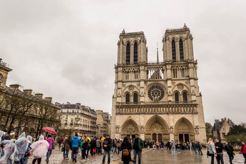 Cathédrale de Notre Dame à Paris image libre de droits Cathédrale de Notre Dame à Paris image libre de droits