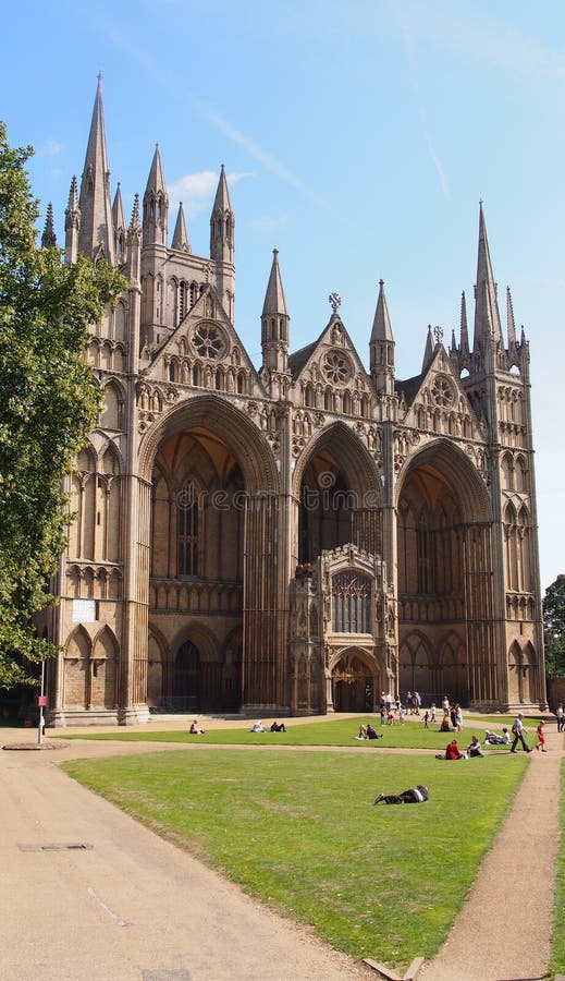 Cathédrale de Peterborough, Angleterre photo libre de droits Cathédrale de Peterborough, Angleterre photo libre de droits