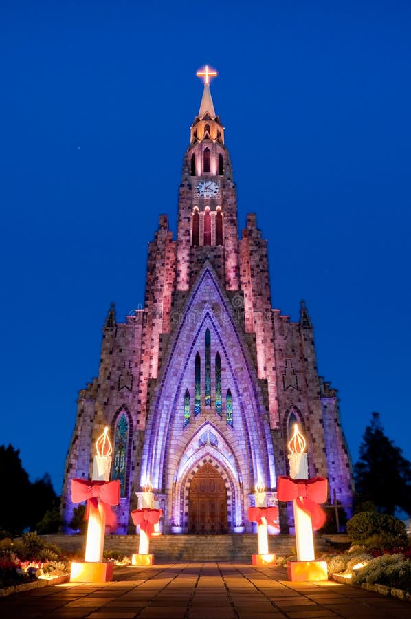 Cathédrale de pierre de Canela photographie stock libre de droits Cathédrale de pierre de Canela photographie stock libre de droits