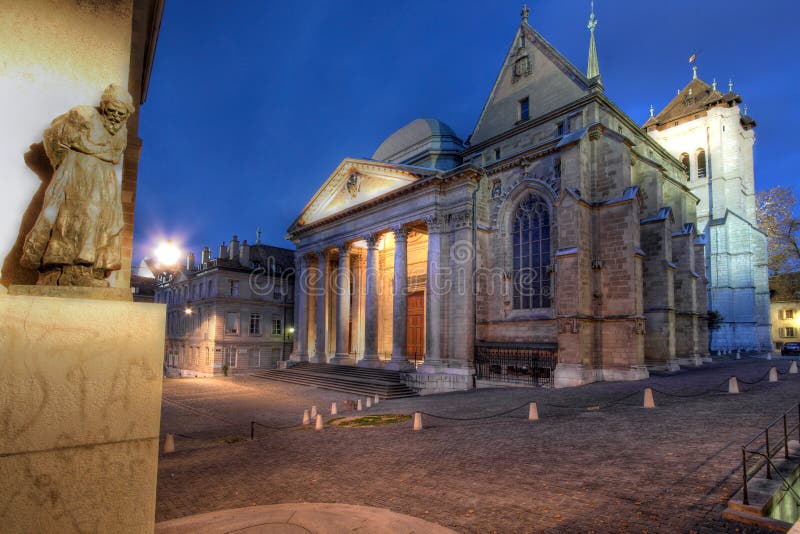Cathédrale de Rue-Pierre, Genève, Suisse