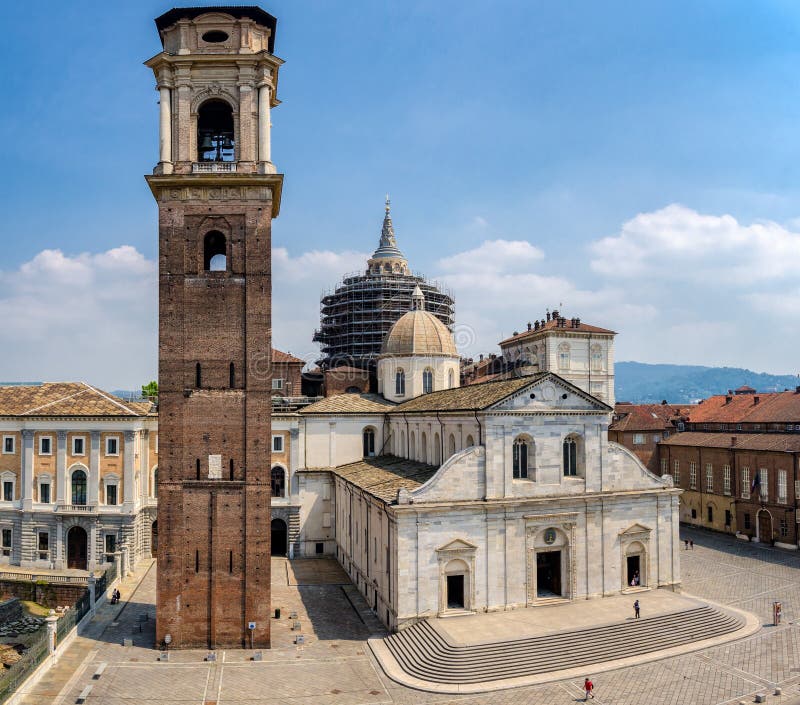 Cathédrale de Turin et x28 ; Duomo di Torino& x29 ; image libre de droits Cathédrale de Turin et x28 ; Duomo di Torino& x29 ; image libre de droits