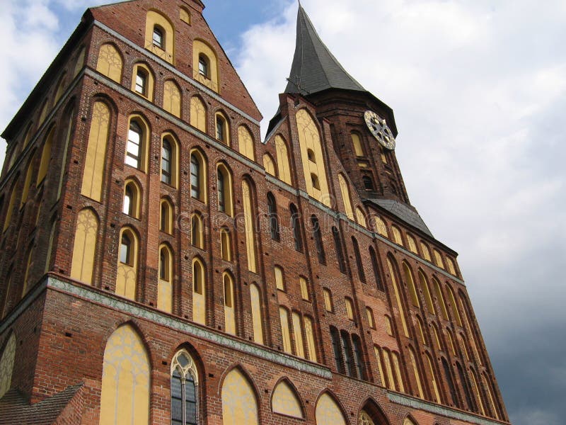 Cathédrale à Kaliningrad images stock Cathédrale à Kaliningrad images stock