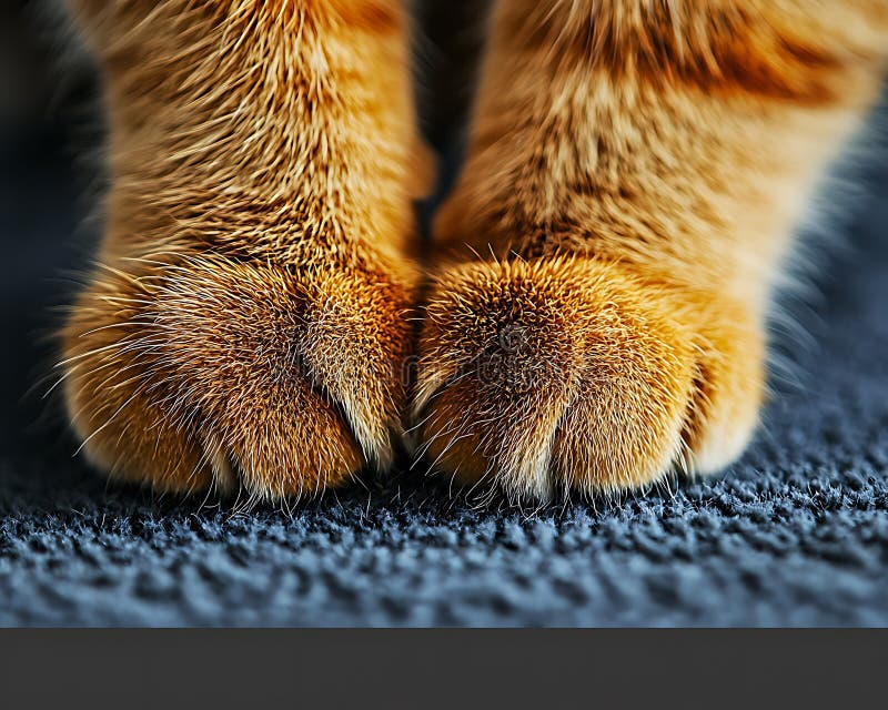 Catrsquo's paw Pads Nahe weichen Texturen verschwommen gemütliche Töne. vektor abbildung