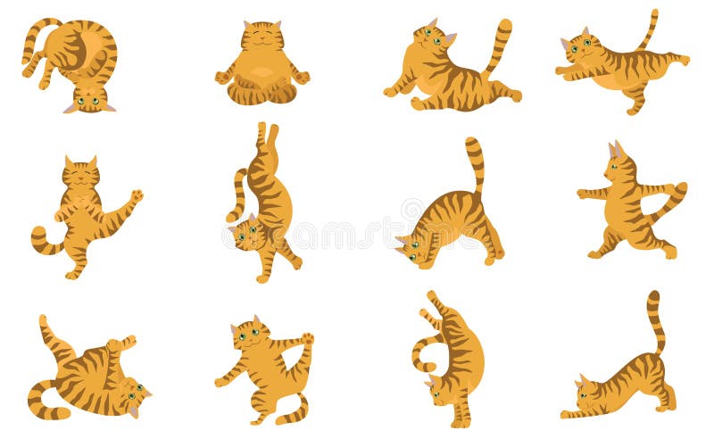 Cats Yoga Stock Illustrations – 441 Cats Yoga Stock Illustrations, Vectors  & Clipart - Dreamstime