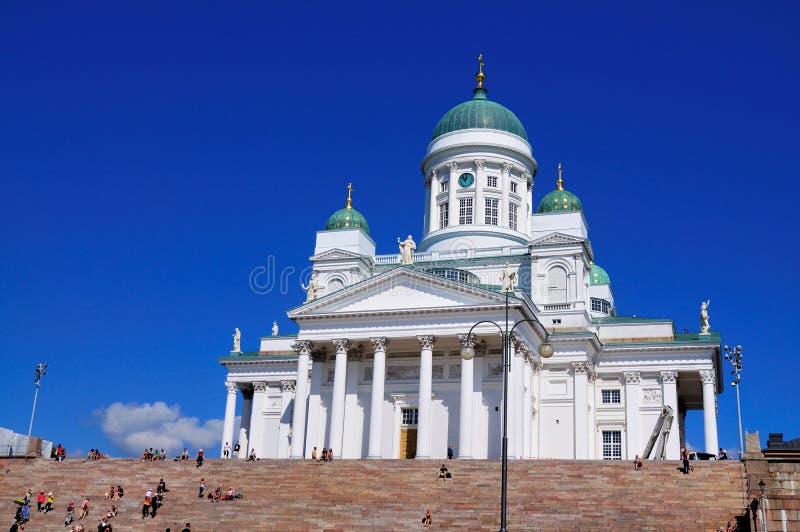 Cattedrale Di Helsinki, Finlandia Fotografia Editoriale Immagine di