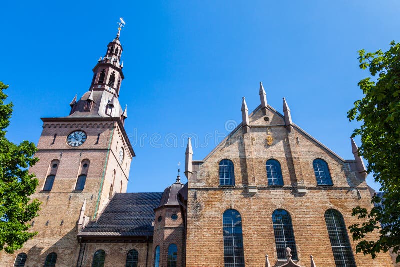 Cattedrale di Oslo fotografie stock libere da diritti Cattedrale di Oslo fotografie stock libere da diritti