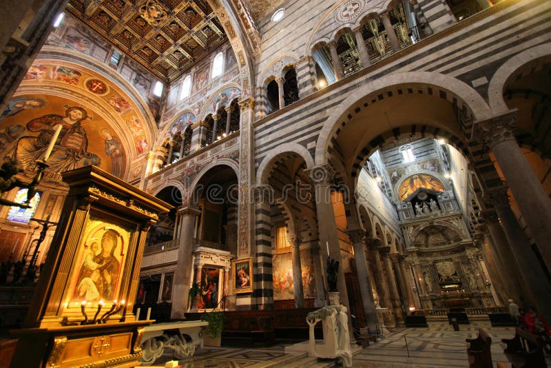 Cattedrale di Pisa fotografia stock libera da diritti Cattedrale di Pisa fotografia stock libera da diritti