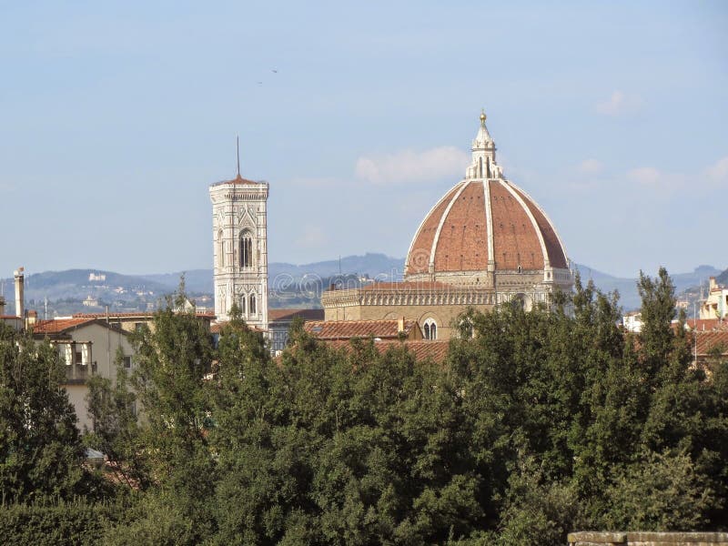 Cattedrale di Santa Maria de Fiore arkivbild Cattedrale di Santa Maria de Fiore arkivbild
