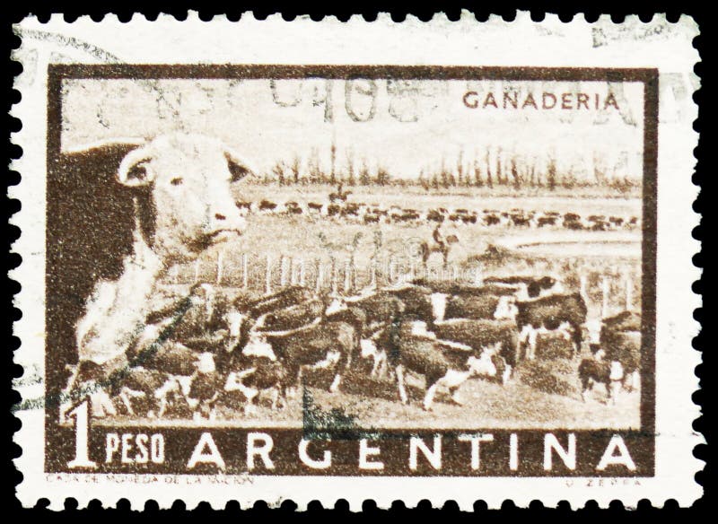 Cattle Ranch Granaderia, Personalities and Landscapes Serie, Circa 1958 ...