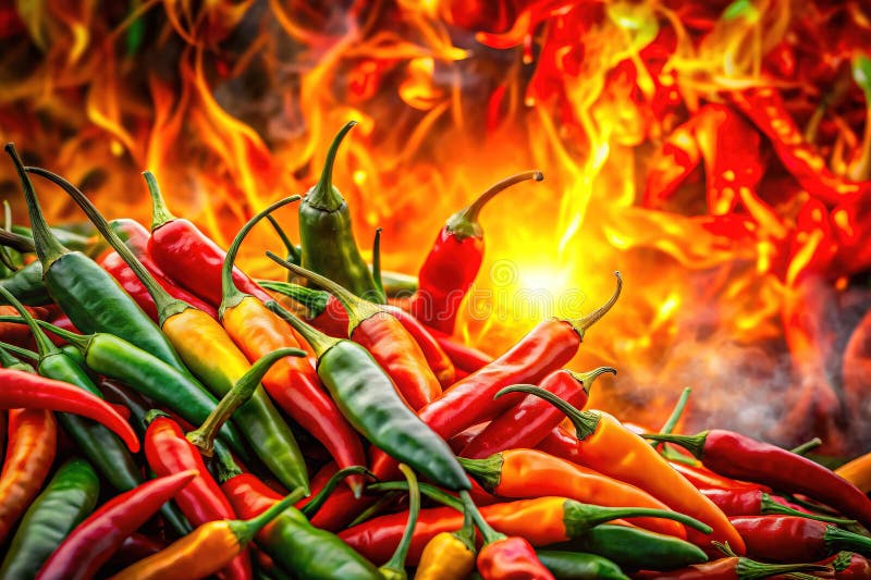 Catturare la doppia esposizione di peperoni di peperoni vibranti Un'incredibile foto con un percorso di ritaglio per l'ispirazione illustrazione vettoriale