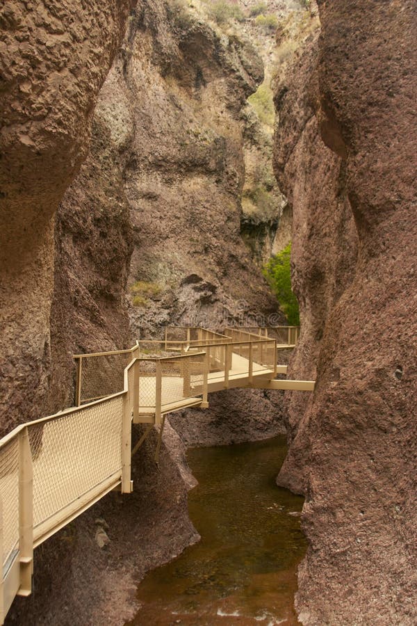 Catwalk Trail, Gila National Forest, New Mexico Stock Photo Image of