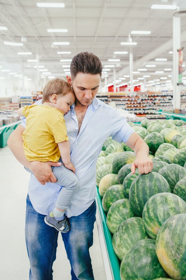 Shopping Dad Stock Image Image Of Male Handsome Buyer
