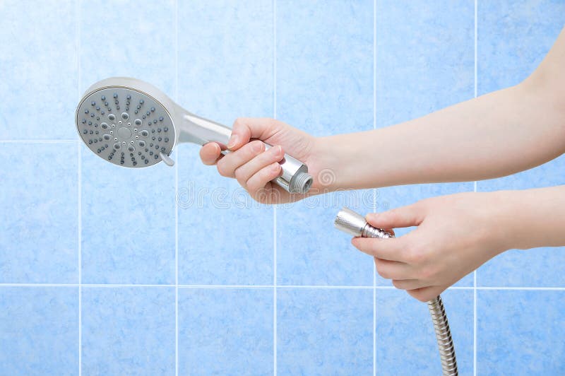 Maid doctor closeup shower