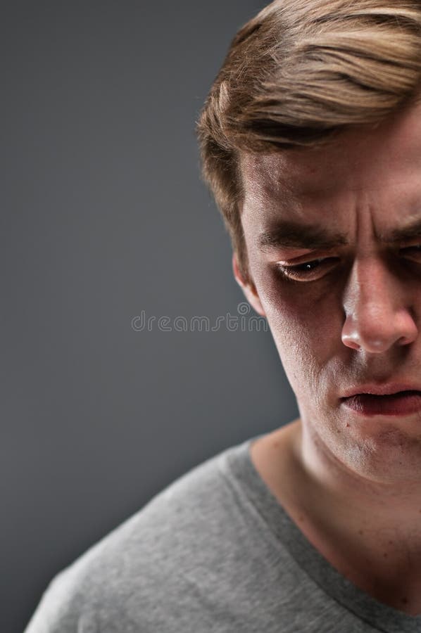 Caucasian Man Shushing Portrtait Stock Image - Image of camera ...