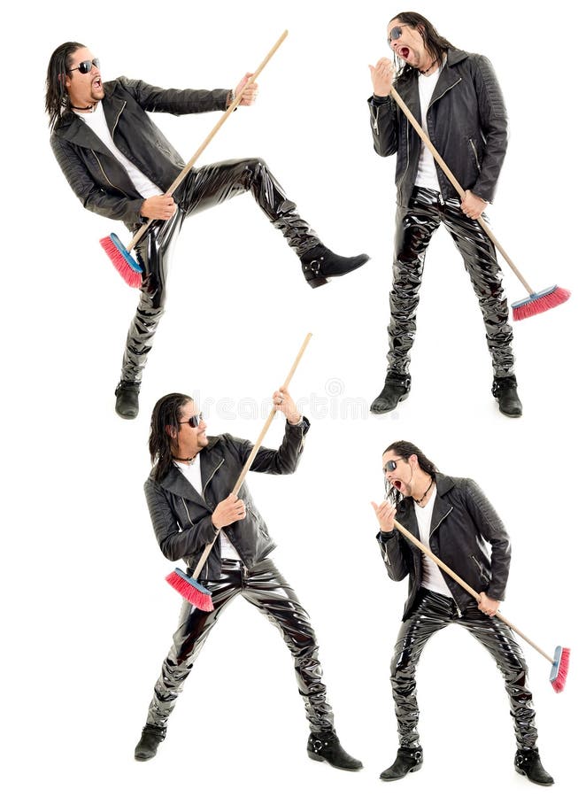 caucasian-man-playing-broom-like-guitar-against-white-background-image-has-attached-release-33271553