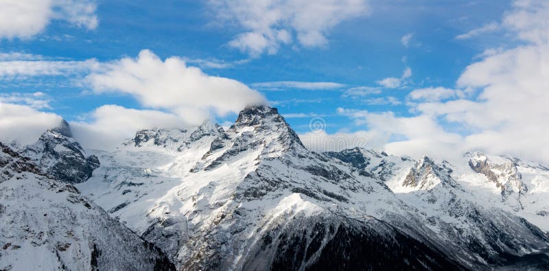 Caucasian mountain