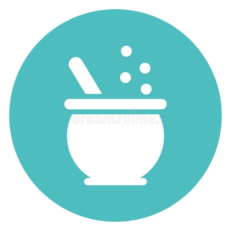 Cauldron Isolated Vector icon which can easily modify or edit royalty free illustration