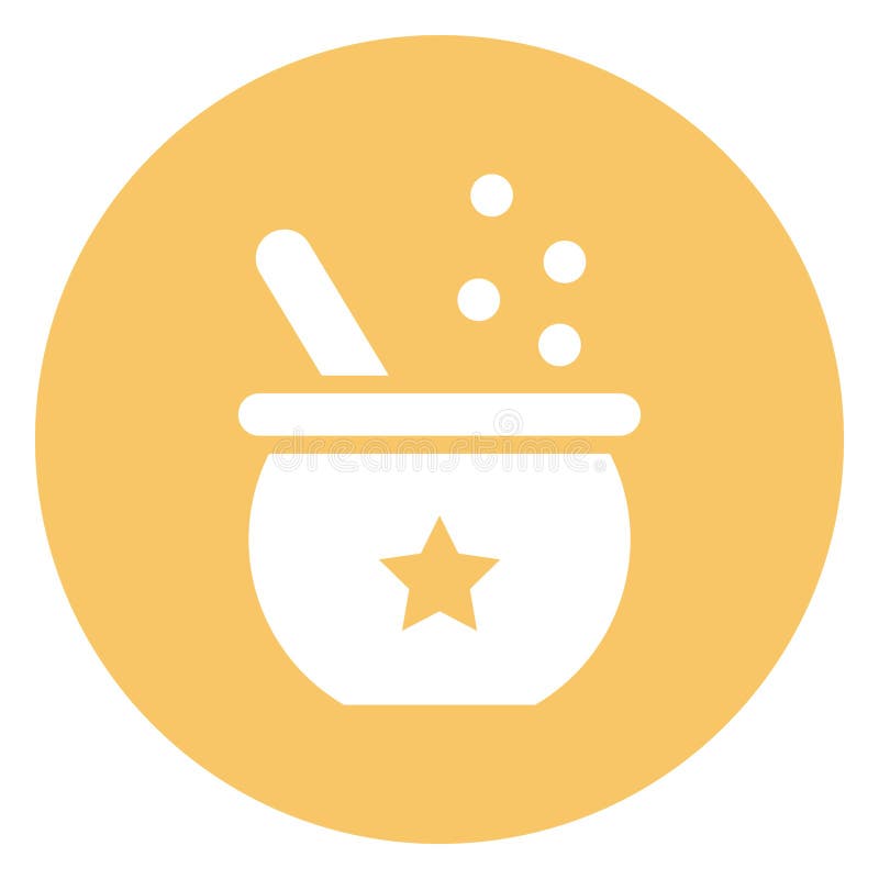 Cauldron Isolated Vector icon which can easily modify or edit vector illustration