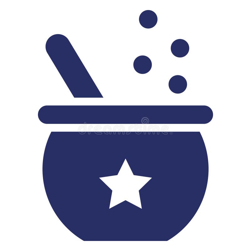 Cauldron Isolated Vector icon which can easily modify or edit stock illustration