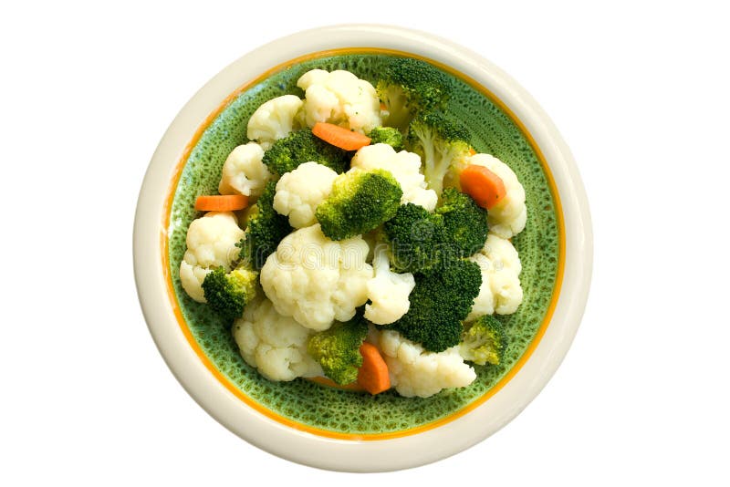 Cauliflower and broccoli stock photo. Image of meal, dinner 11747124