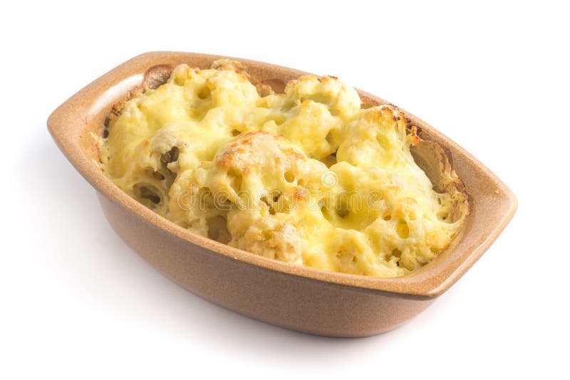 Cauliflower Gratin with Cheese Stock Photo Image of closeup, meal 94401732