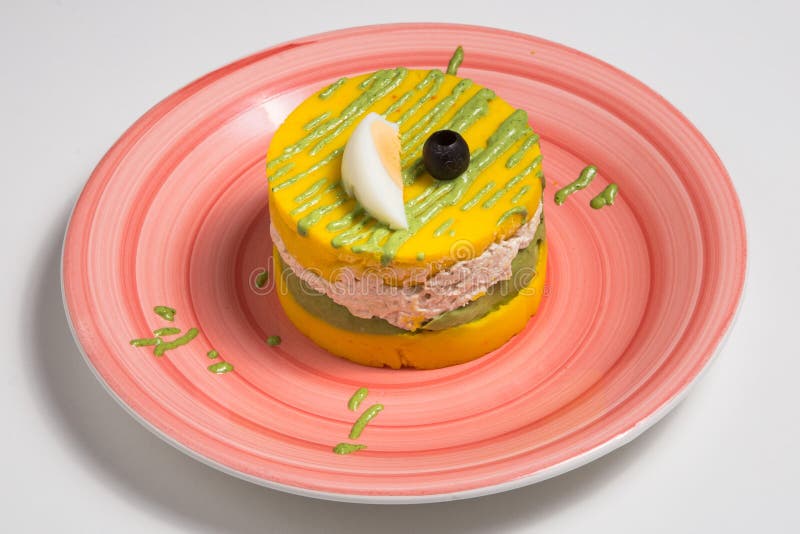 Causa Limena Plato De Pollo Stock Photo - Image of latino, peruano: 180574132 Causa Limena Plato De Pollo Stock Photo - Image of latino, peruano: 180574132