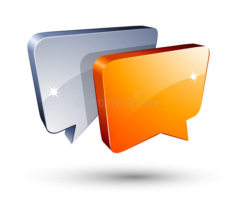 Chat Box illustration libre de droits