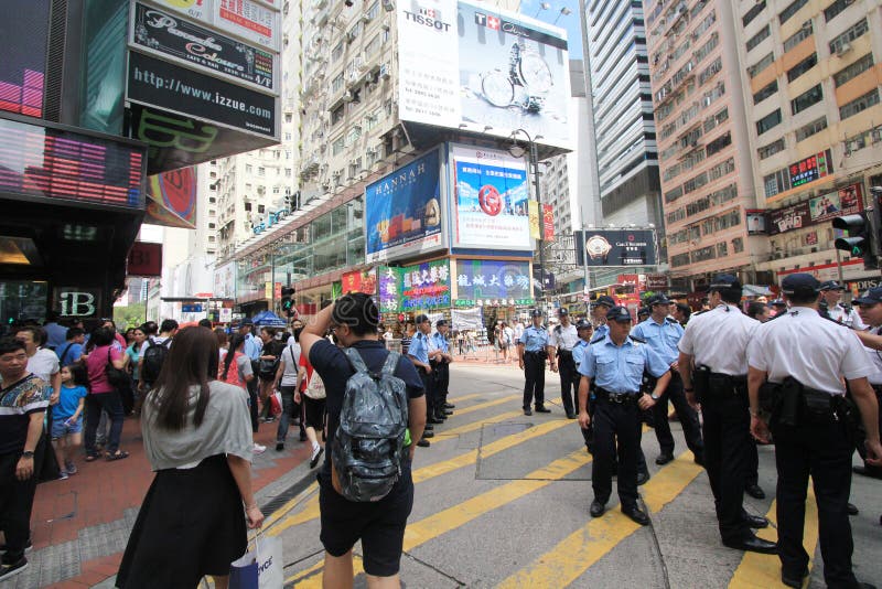 Causeway Bay Street View in Hong Kong Editorial Image - Image of island ...