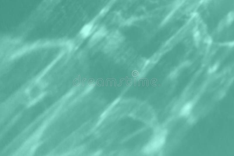 Caustic Effect Light Refraction on Mint Wall Overlay Photo Mockup