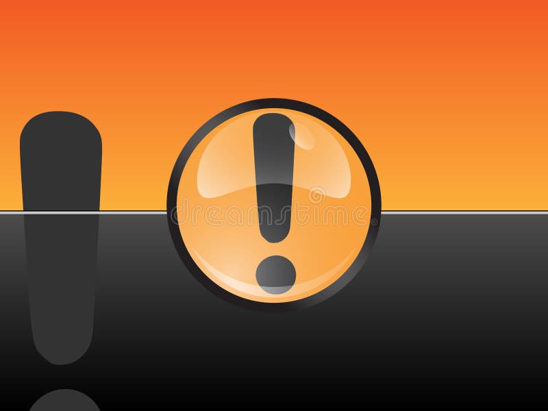 Caution sign in button at the black and red background. Chernobyl gas illustrations