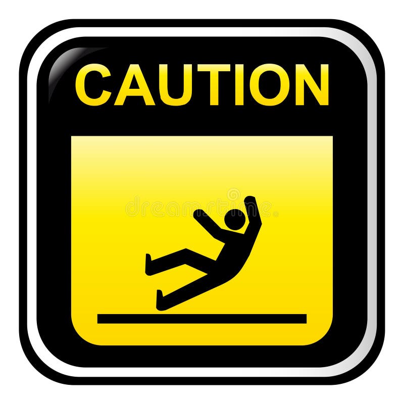 Caution - slippery