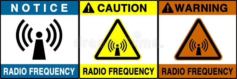 Caution/warning signs set, III vector illustration Caution/warning signs set, III vector illustration