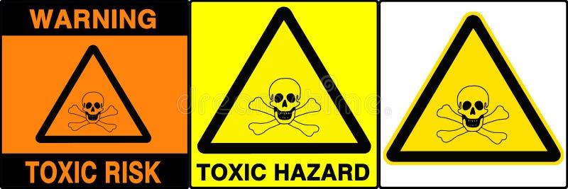 Caution/warning signs set, V stock photography Caution/warning signs set, V stock photography