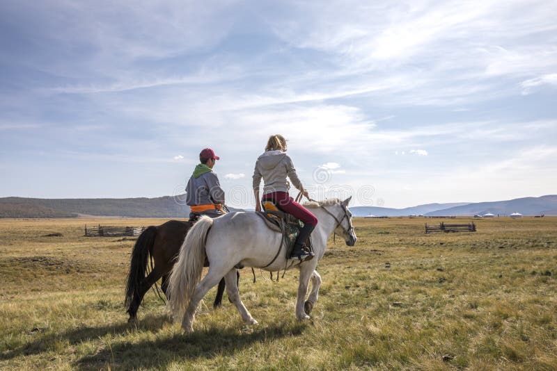 Cavalli del mongolian di Coupleriding
