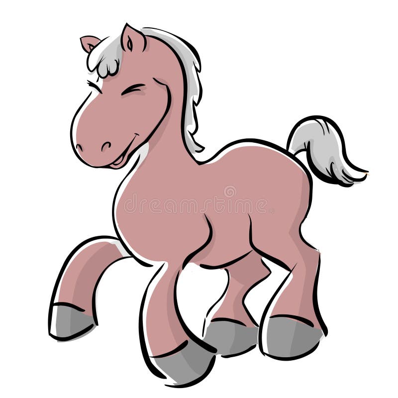 Desenho animado de ilustração de cavalo de pinata fofo, Gráficos - Envato  Elements