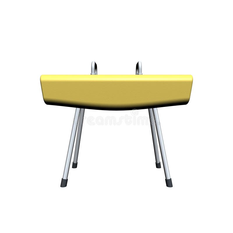 Cavalo com arções ilustração do vetor